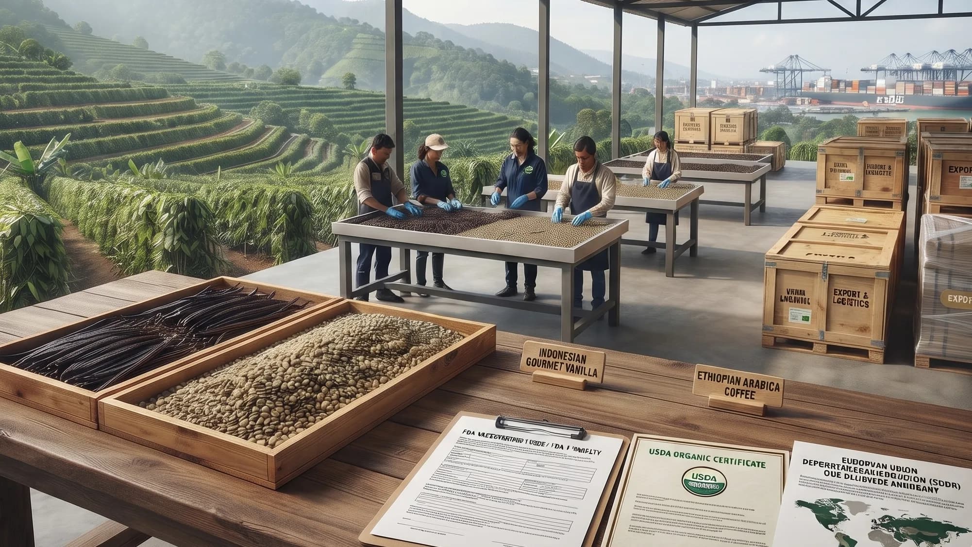 Navigating US & EU Import Regulations: FDA, USDA, and EUDR Compliance for Vanilla & Coffee